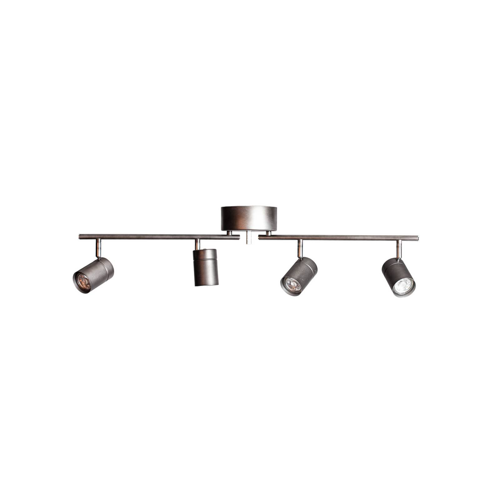 By Rydéns plafondspot Correct, 4-lamps, grijs, GU10