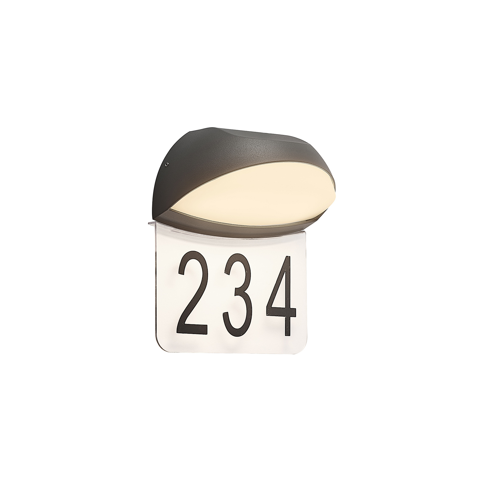 Lucande Loena LED house number light