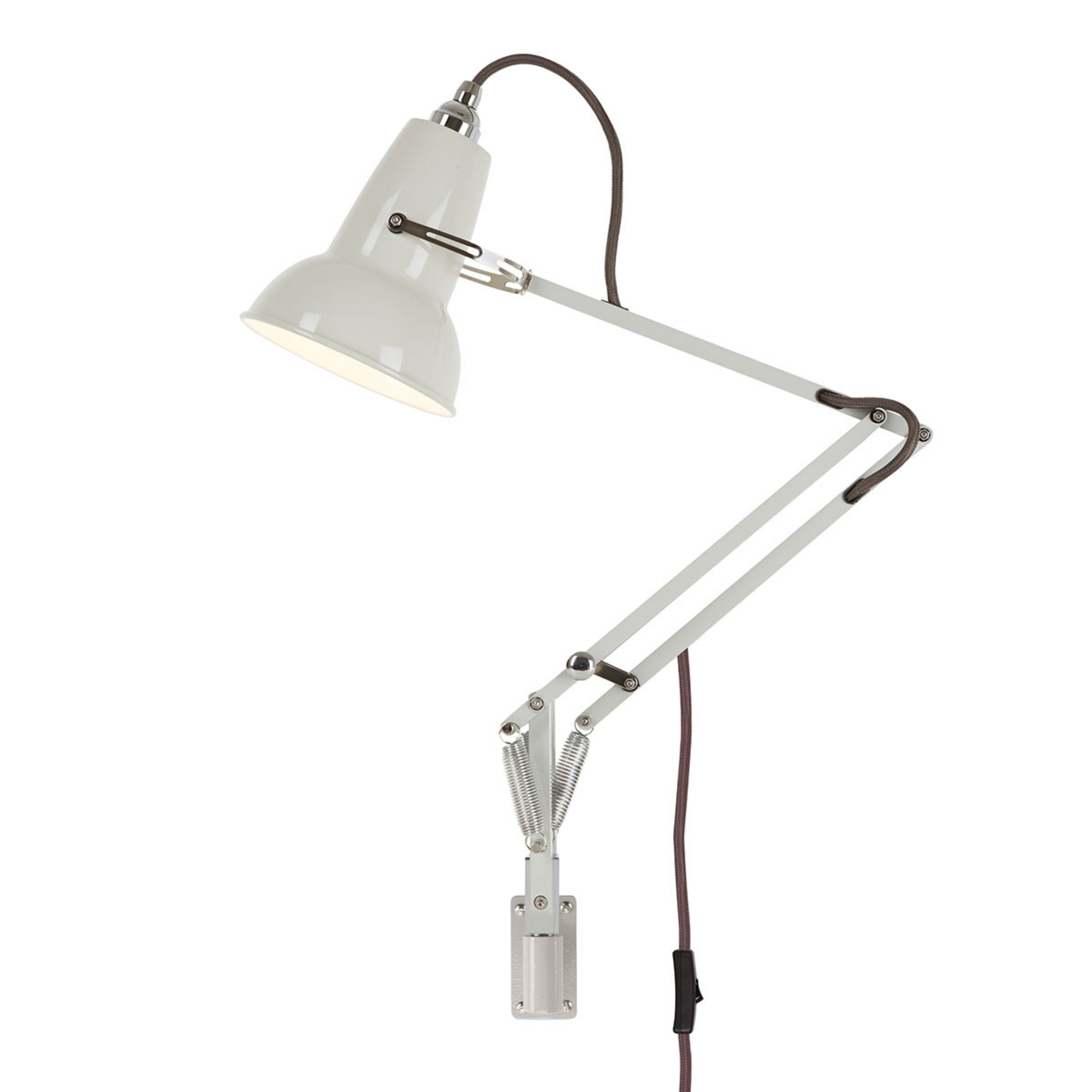 Original 1227 Mini Applique murale avec support Linen White - Anglepoise