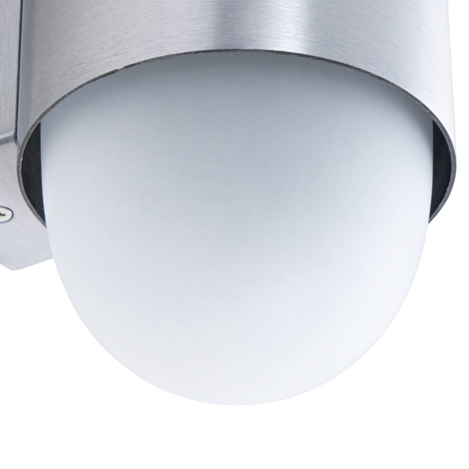 Lindby Kinkiet zewnętrzny Pilva, aluminium, metal, IP44, E27