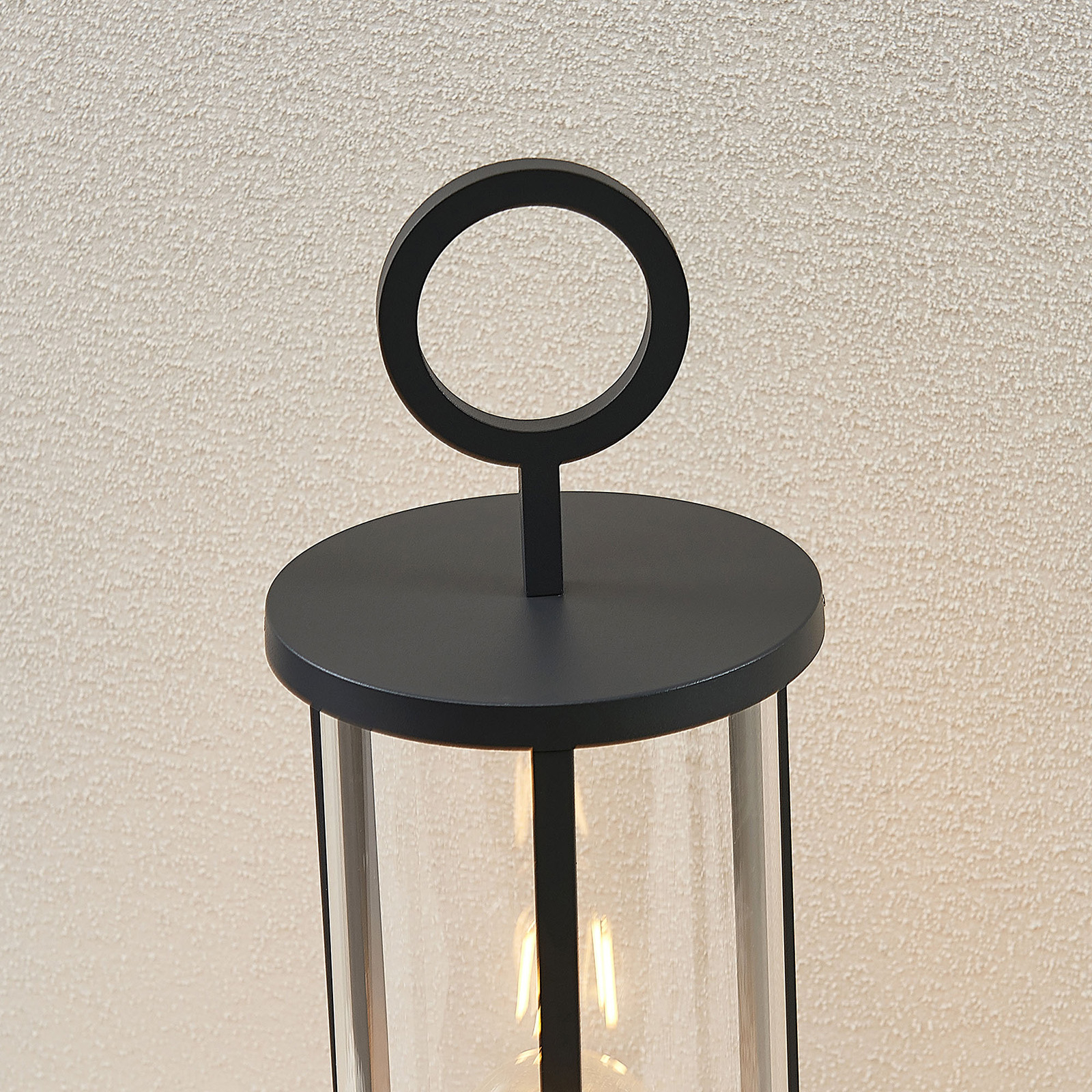 Lucande Emmeline sockellampa, 34 cm