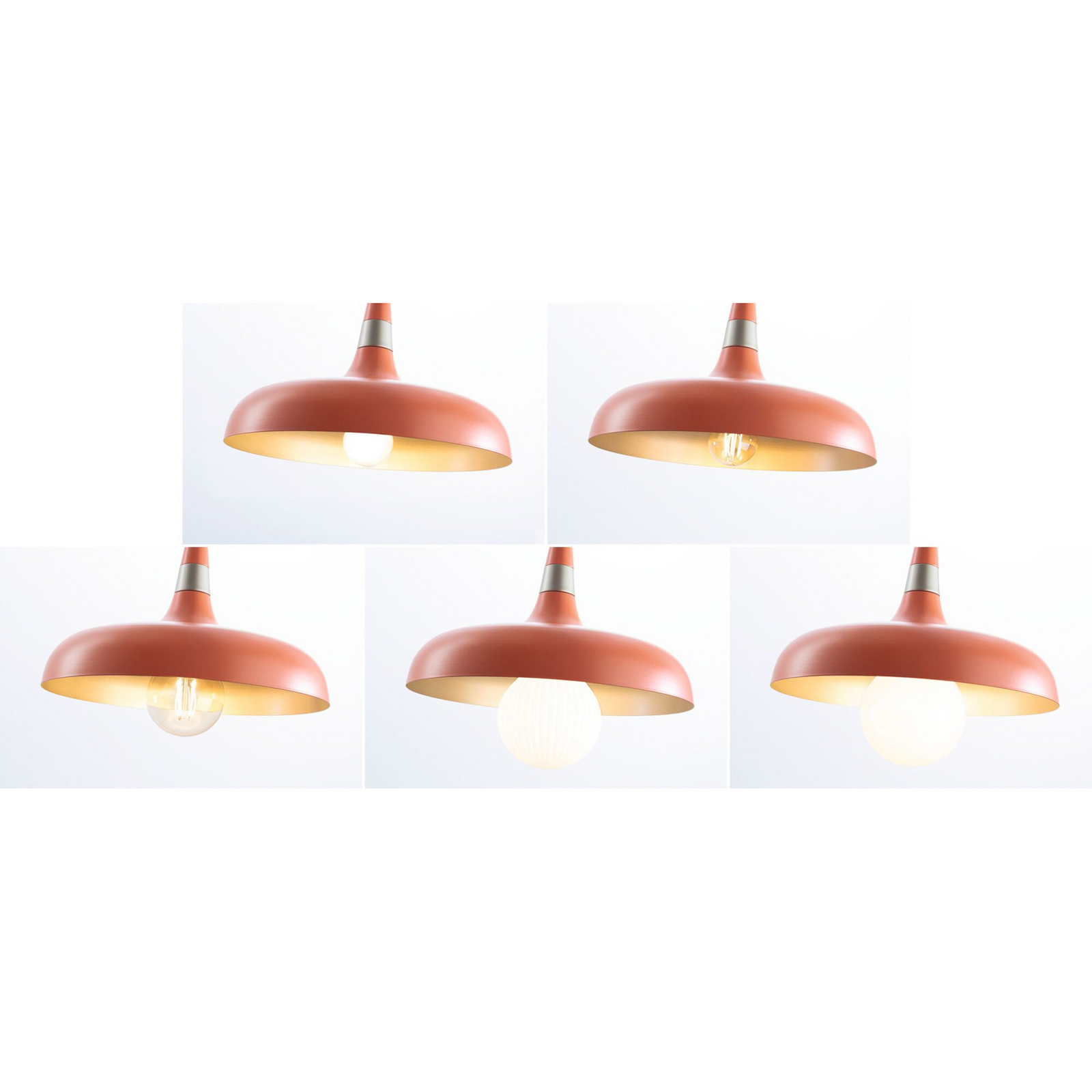 Paulmann piekaramais gaismeklis „Juna STYLE“, persiku krāsā, Ø 34 cm, metāls Paulmann piekaramais gaismeklis „Juna STYLE“, persiku krāsā, Ø 34 cm, metāls