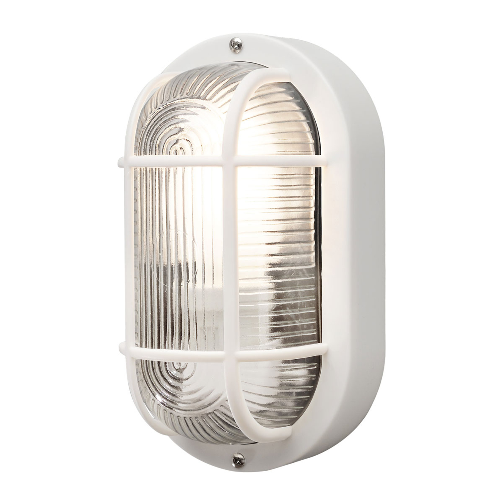 Außenwandlampe Elmas oval
