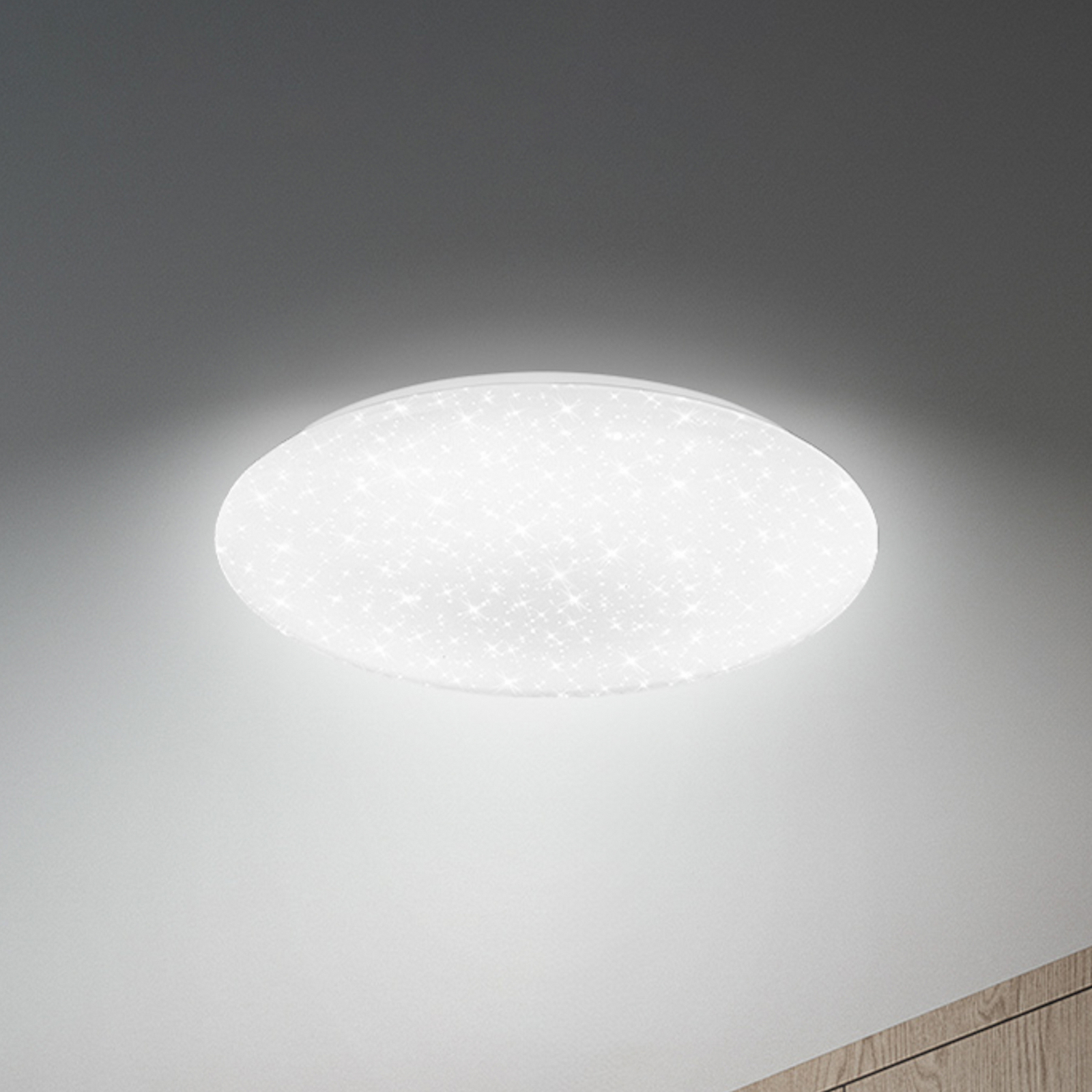 Lampa sufitowa LED Lumenia, średnica 28 cm, 16 W, gwieździste niebo