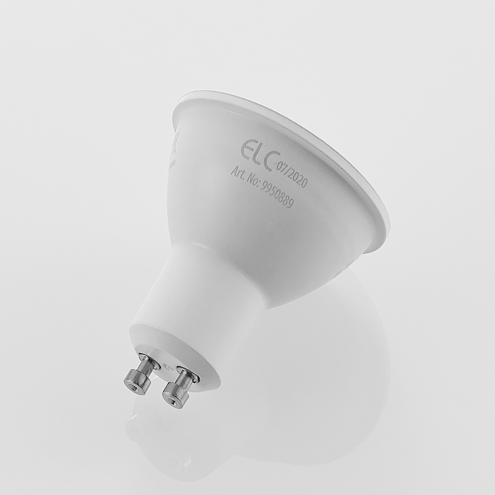 ELC LED-reflektor GU10 5 W, sæt, 4.000 K 36°