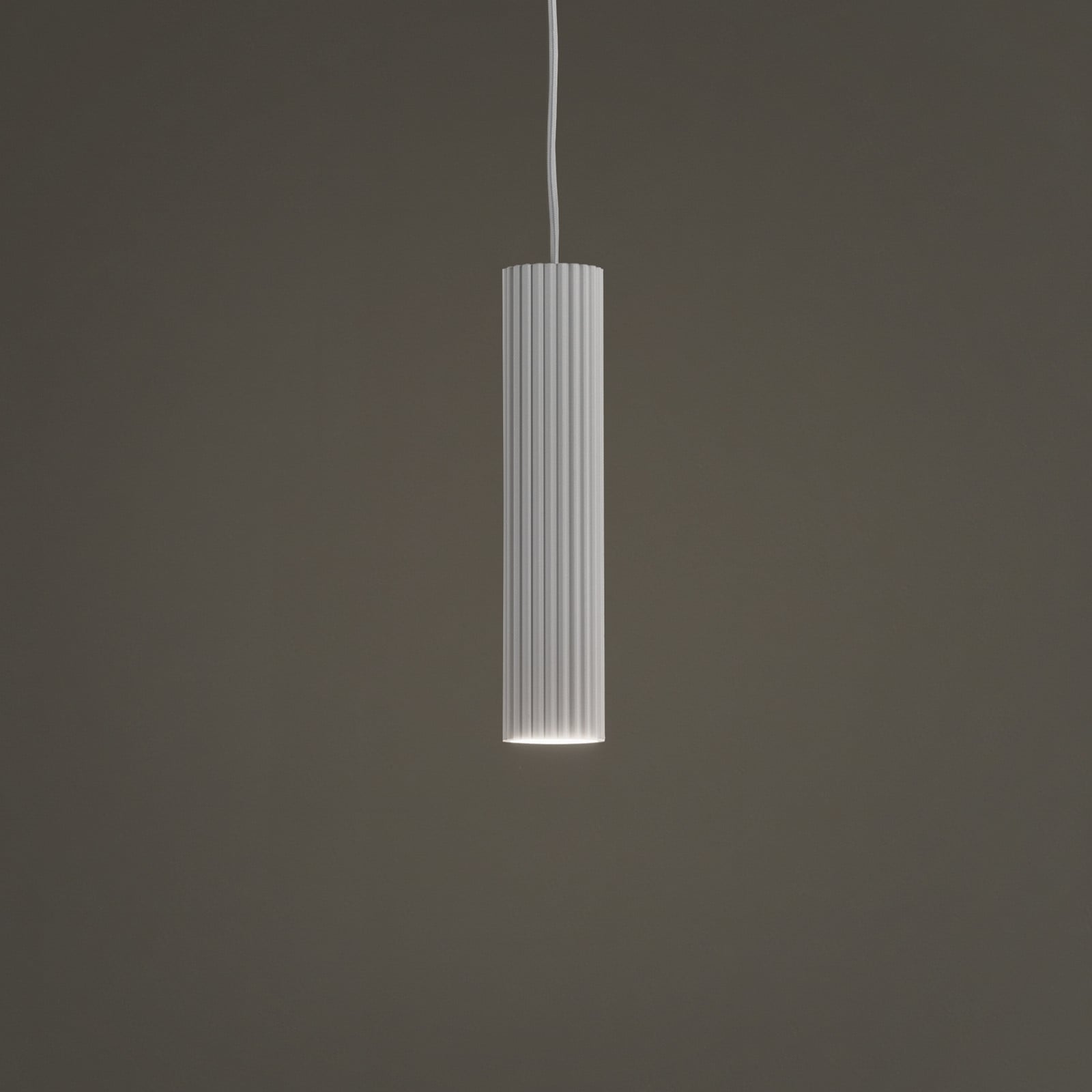 SOLLUX LIGHTING Lampă suspendată Carbon alb Ø 6 cm aluminiu - Camera de zi / sufragerie - Modern