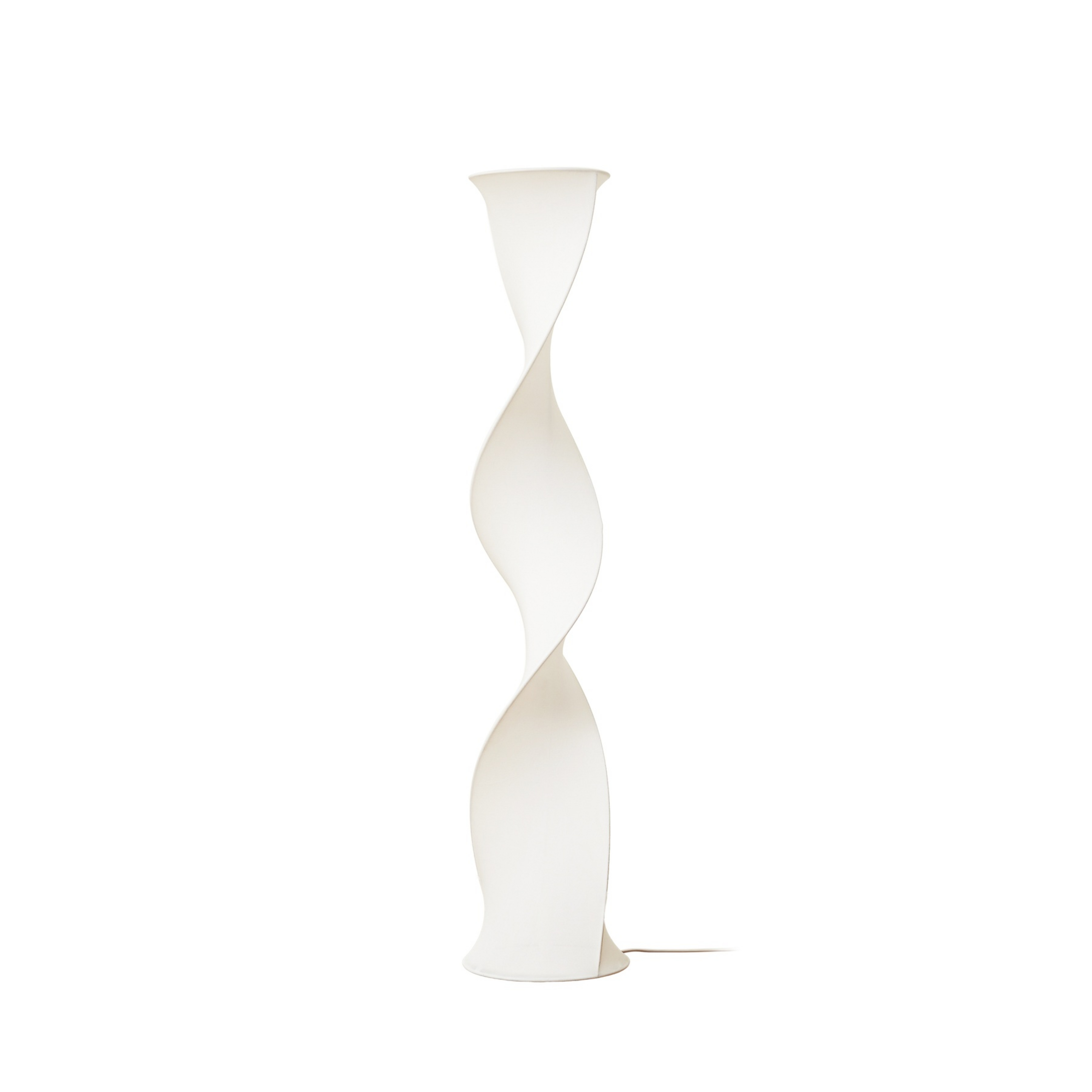 Novelle LED-lattiavalo, valkoinen, CCT, korkeus 137 cm, halkaisija 29 cm -