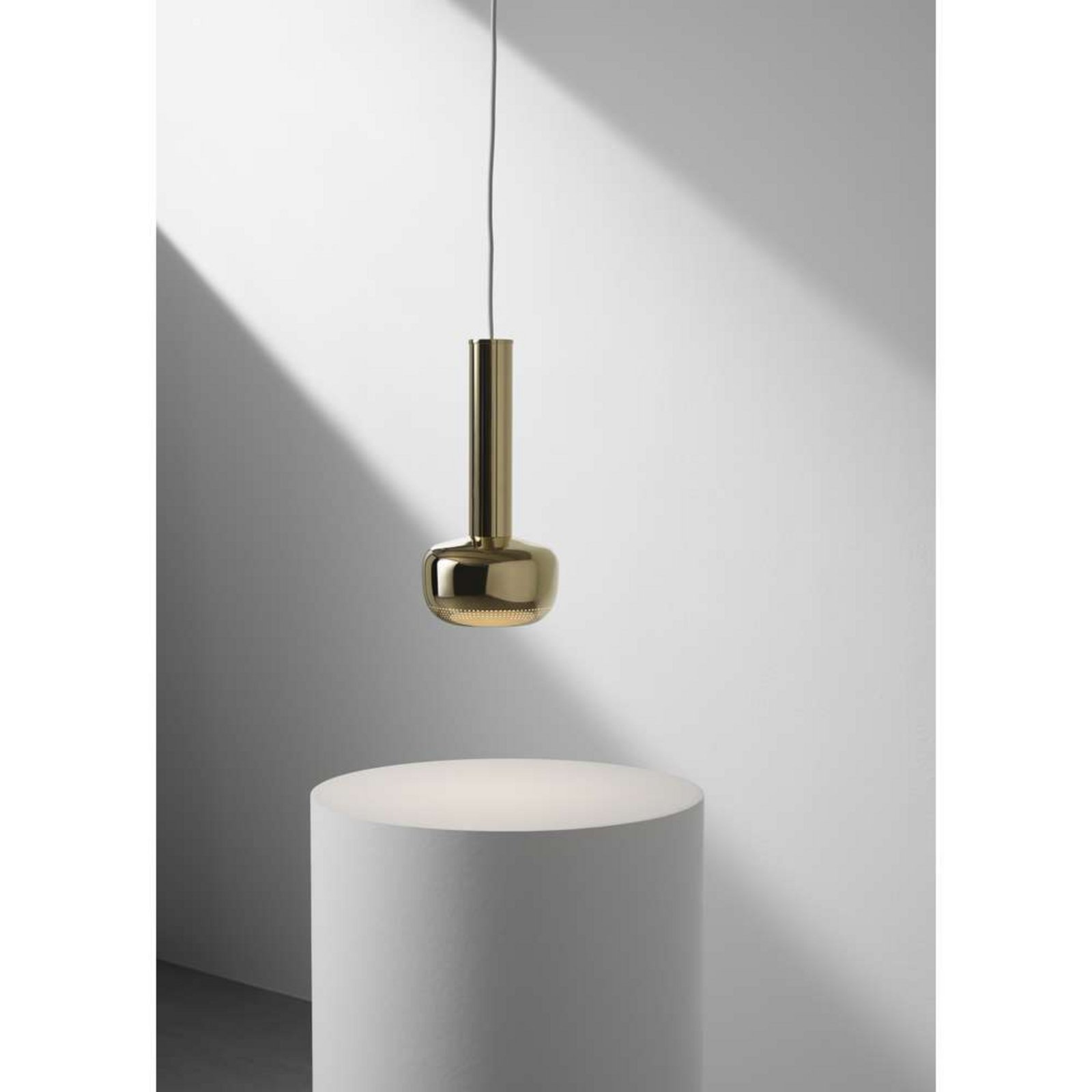 VL56 Candeeiro Suspenso Polished Brass - Louis Poulsen