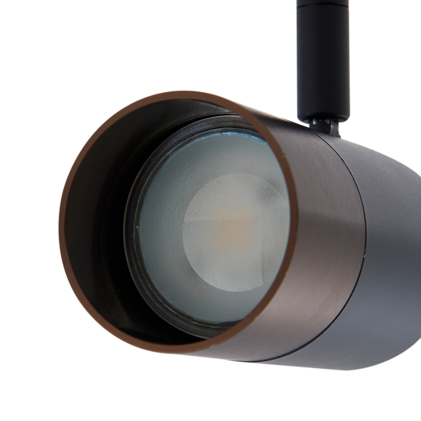Linaro Track spot GU10 Black/Brown - Lindby
