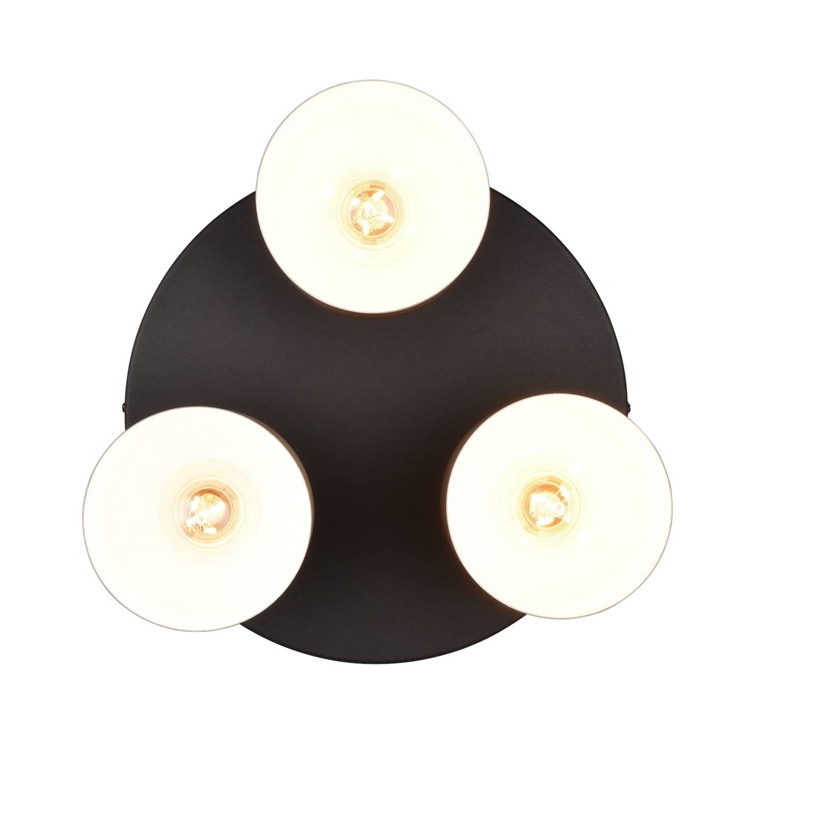  Trio Lighting Trio Lighting Agudo Ceiling Light, Multicoloured 3-bulb Circular 