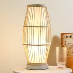 Pauleen Woody Passion tafellamp van bamboe