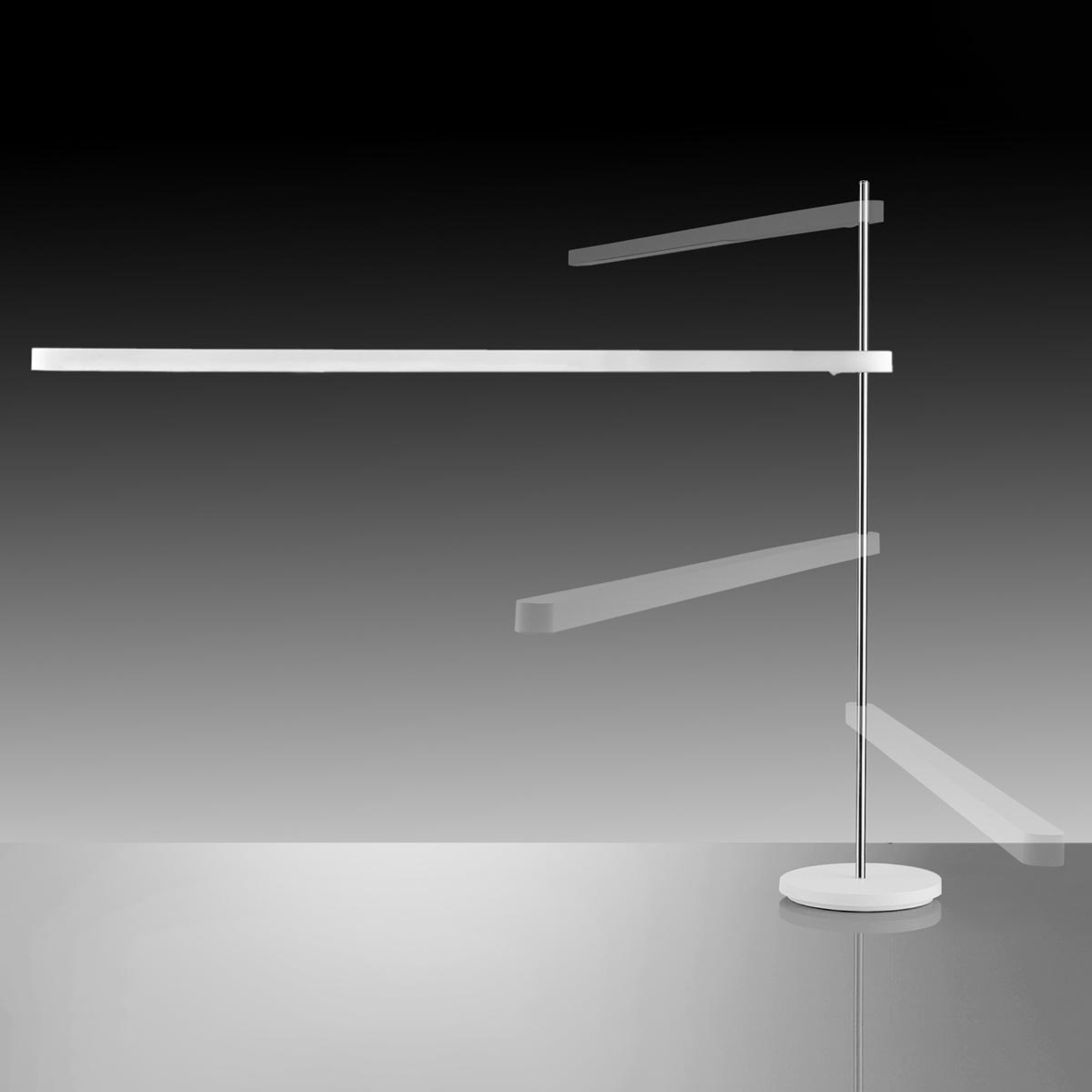 Lampada LED da tavolo Talak Professional, bianca