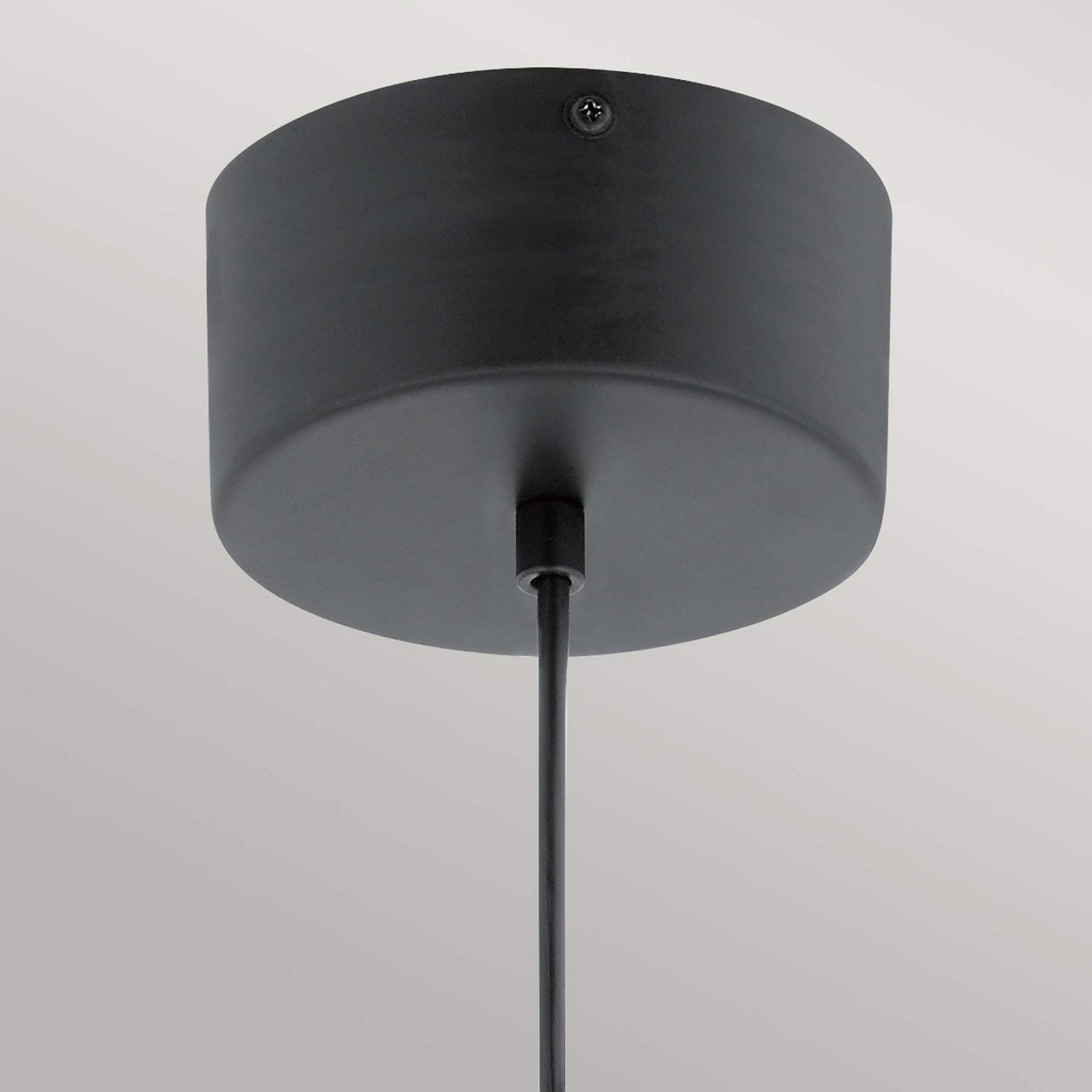 Quintiesse Suspensie cu LED Moonlit negru aluminiu Ø 20 cm sferă - Camera de zi / sufragerie