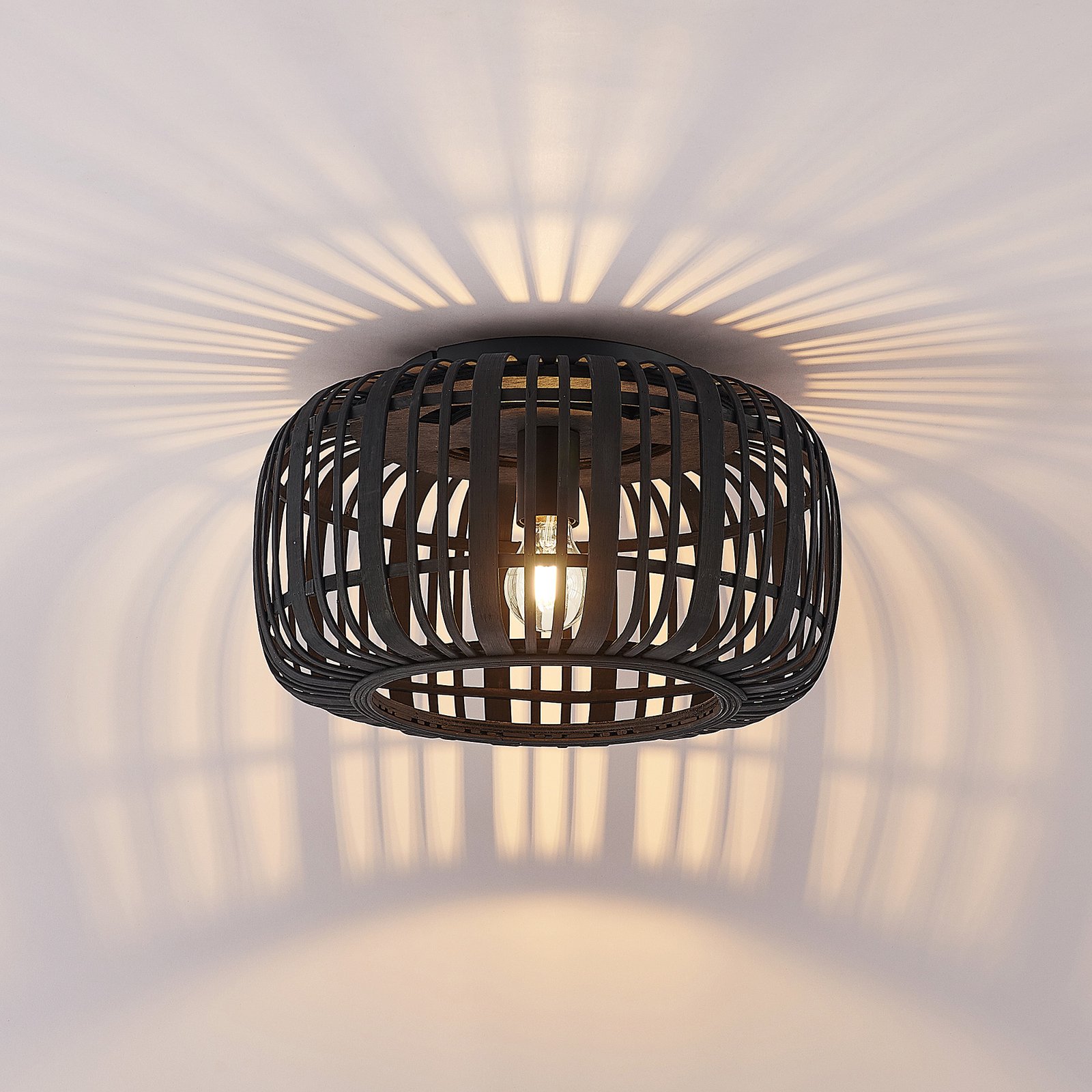 Canyana Plafonierar Black - Lindby