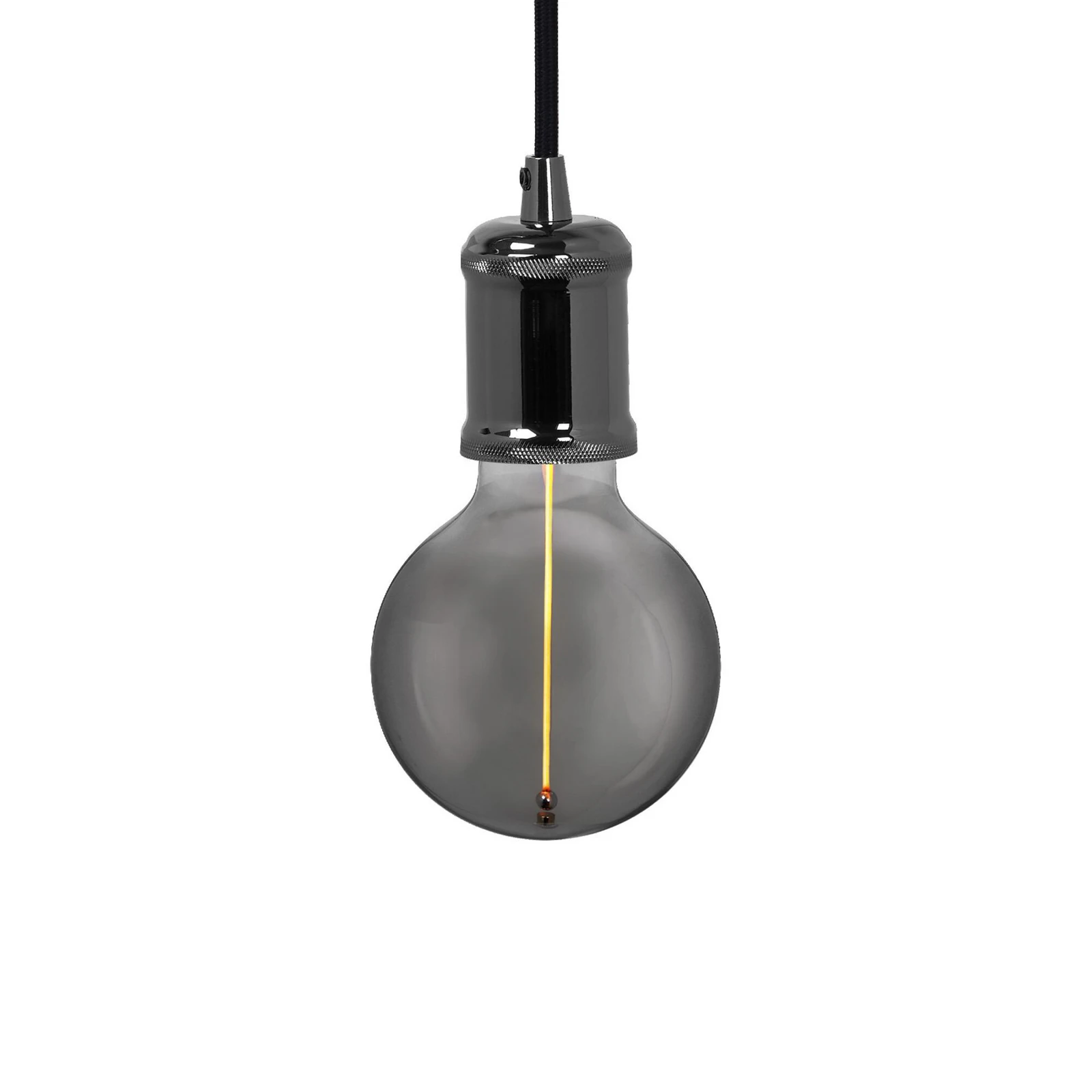 OSRAM piekaramā lampa VINTAGE 1906 BOBBIN, pelēka, metāls, Ø 10 cm
