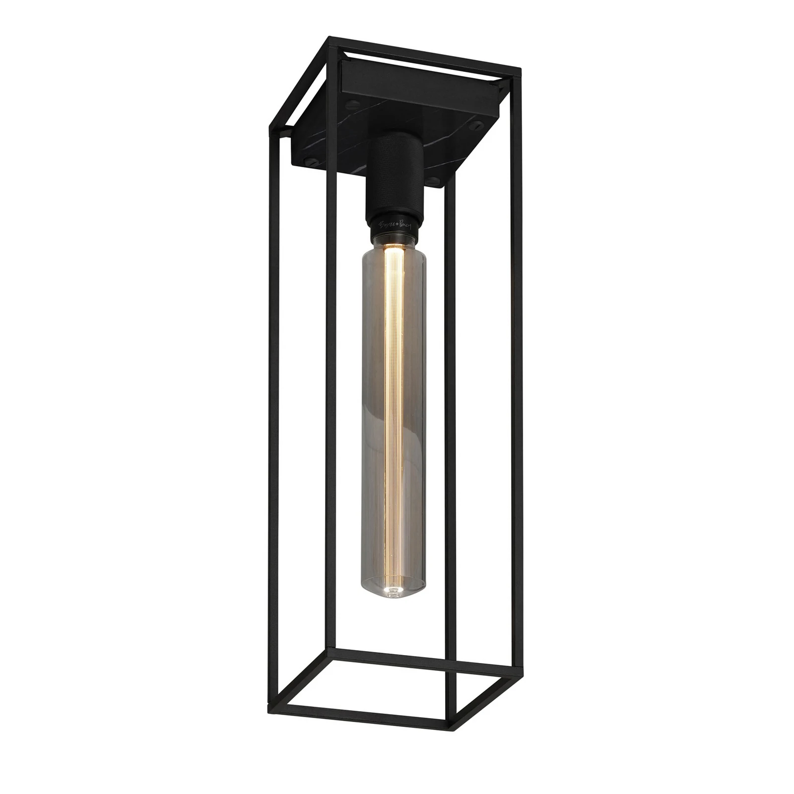 Buster + Punch Kooiplafond Large, zwart, marmer