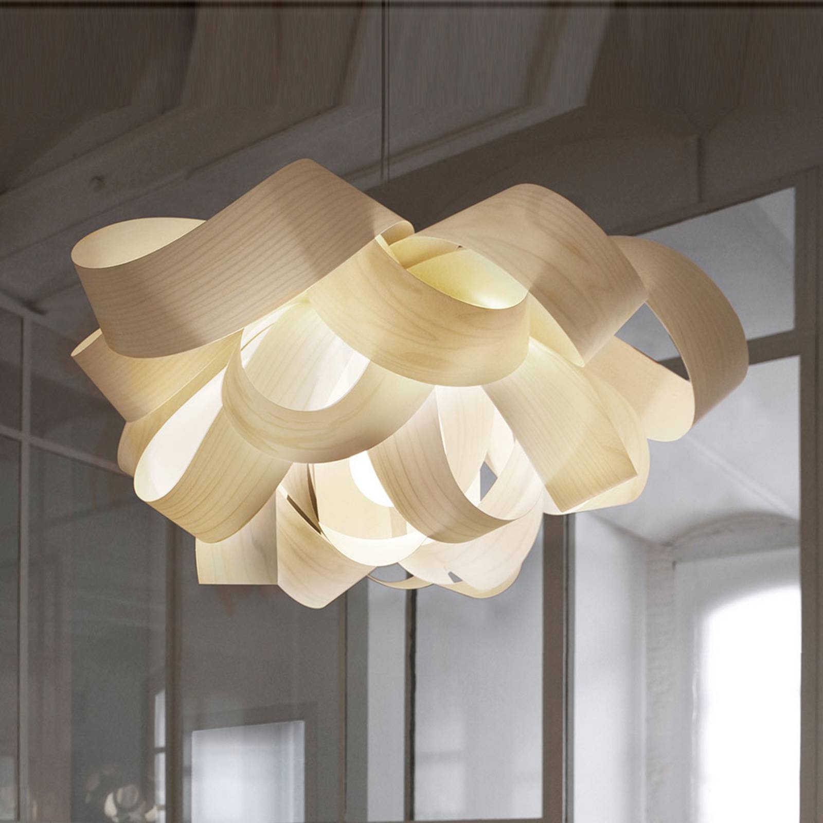 Image of LZF LamPS LZF Agatha Small suspension, 78x76cm, ivoire 