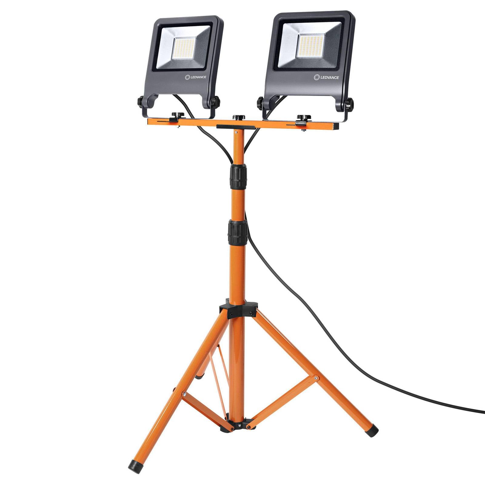LEDV LED-Arbeitsleuchte inkl. Stativ IP65 2x50W 9000lm 4000K H=1800mm