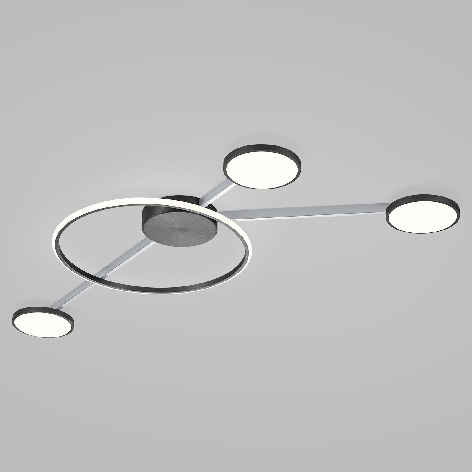 Bopp Satellite LED ceiling lamp four-bulb, smart