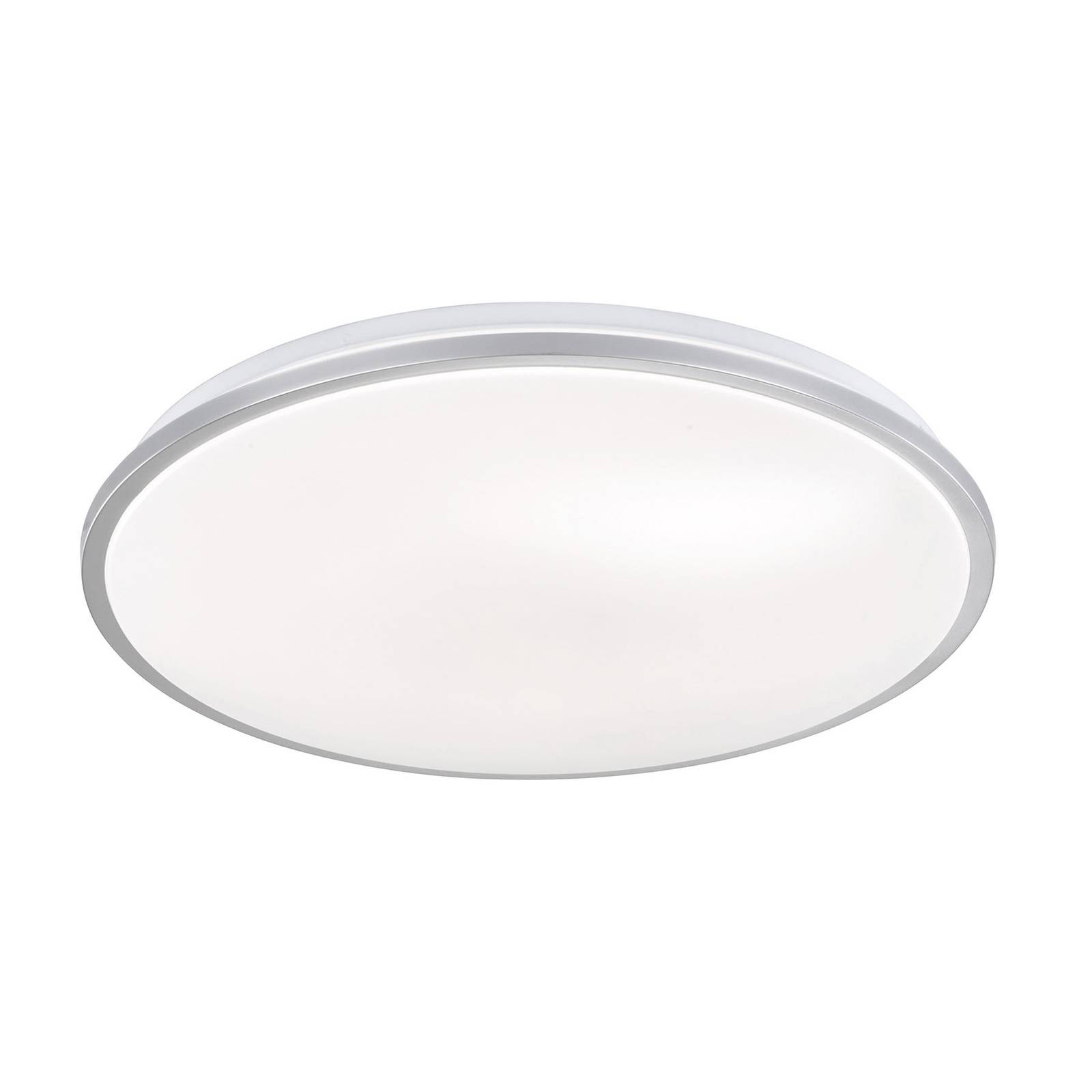 Plafonnier LED Jaso dimmable Ø 40 cm argenté