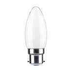 Paulmann candle LED bulb B22d 4.7 W 4,000 K opal