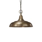 PR Home lampă suspendată Philadelphia, culoare alamă antică, Ø 35cm