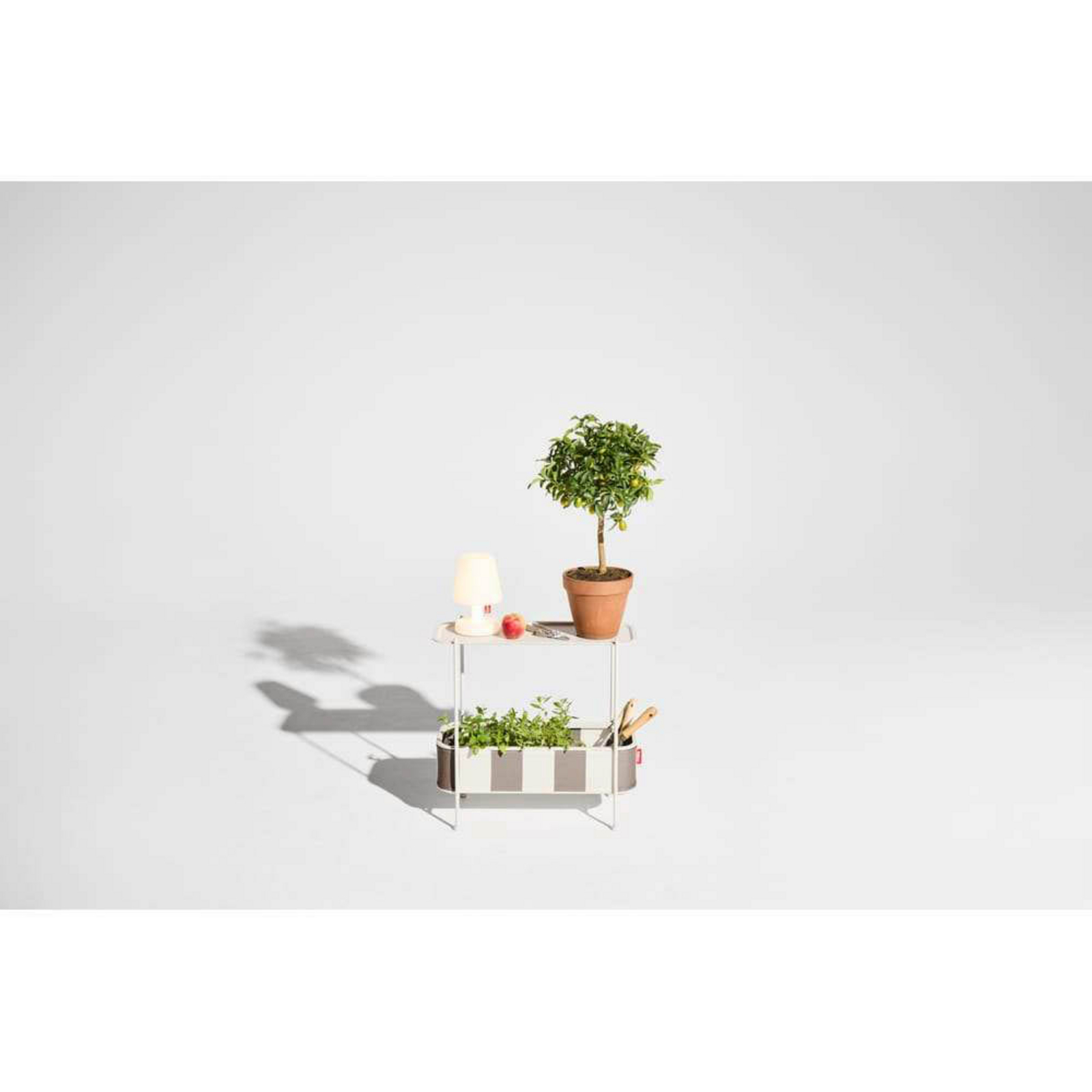 Adoreganizer Rangement/Table D'appoint Stripe Cacao - Fatboy®