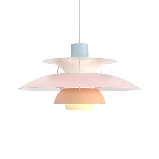 Závěsné světlo PH 5 500 Pastels Blue/Rose/Peach – Louis Poulsen
