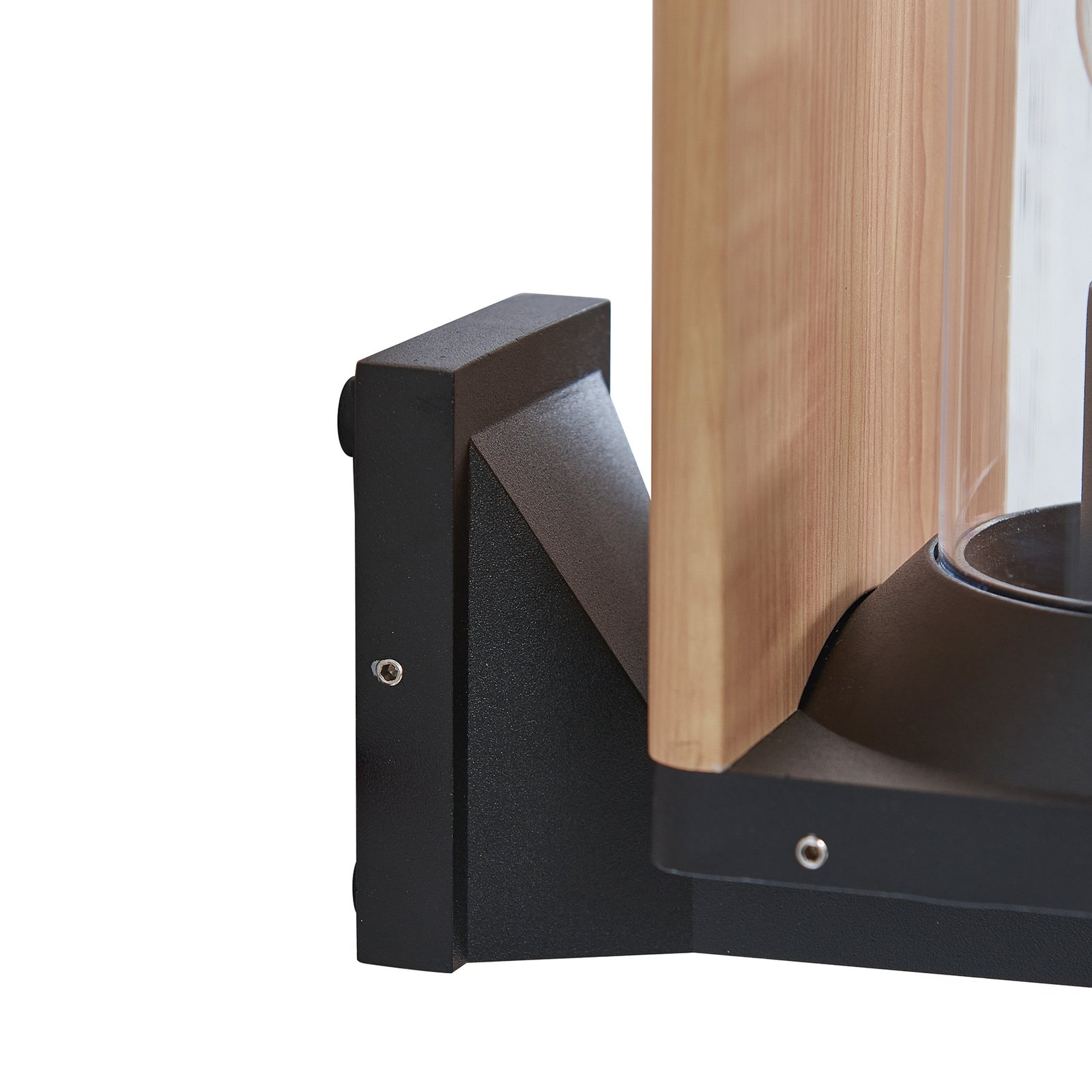 Candina Candeeiro de Parede Exterior IP65 Limpar - Lucande
