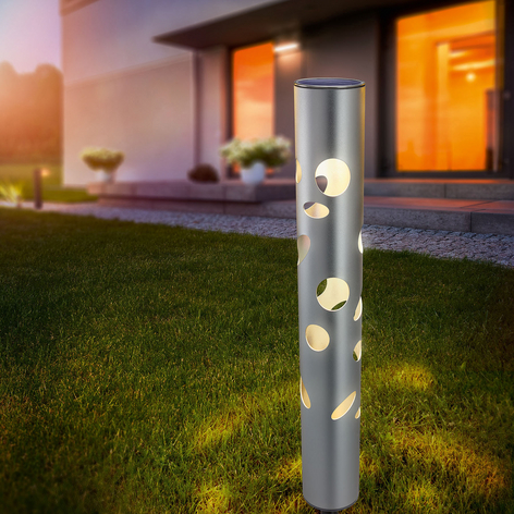 Soldreven lampe Fantasy Light med jordspyd