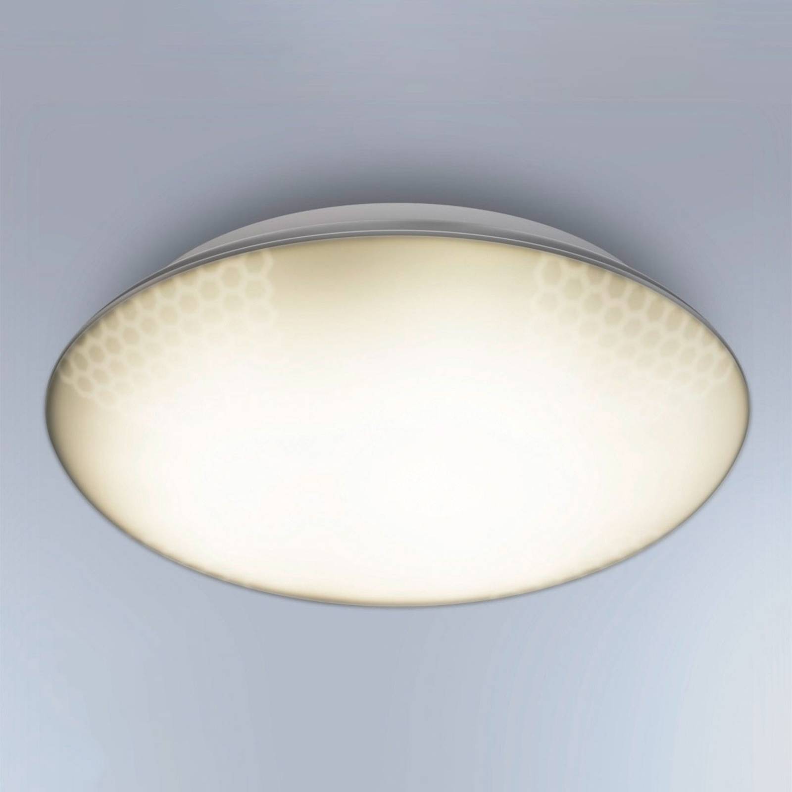 Steinel STEINEL Vario Quattro Pro LED 3,000 K silver, plastic, 14 W, energy efficiency: A+, H: 6.9 cm