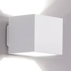 ICONE Cubò LED sienas lampa, 10 W, balta