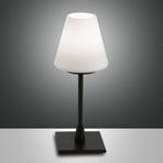 Lucy LED table lamp with touch dimmer, black