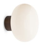 Karl-Johan Aplică de Perete Smoked Oak/Opal Glass - New Works