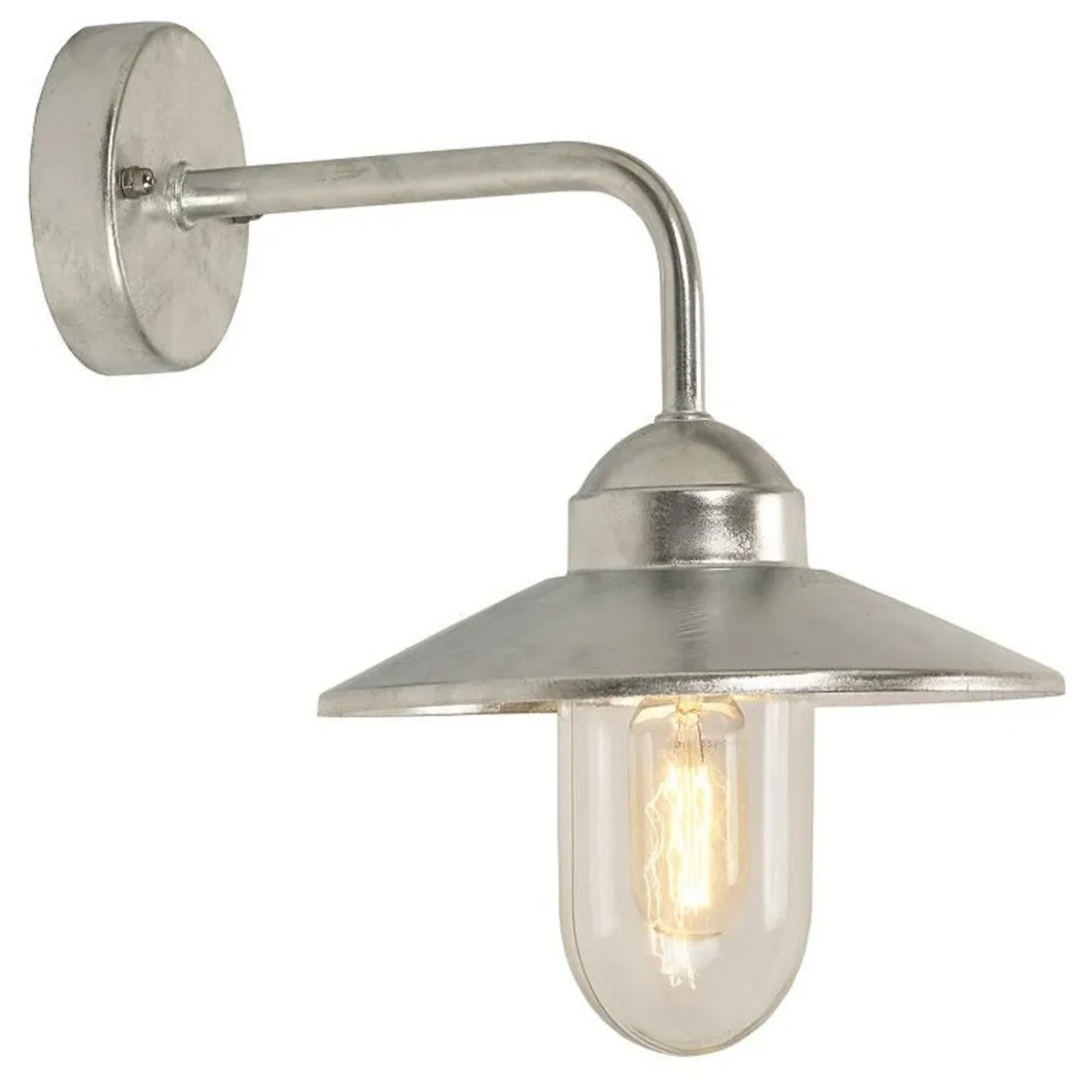 Vansbro Buiten Wandlamp Verzinkt - Norlys