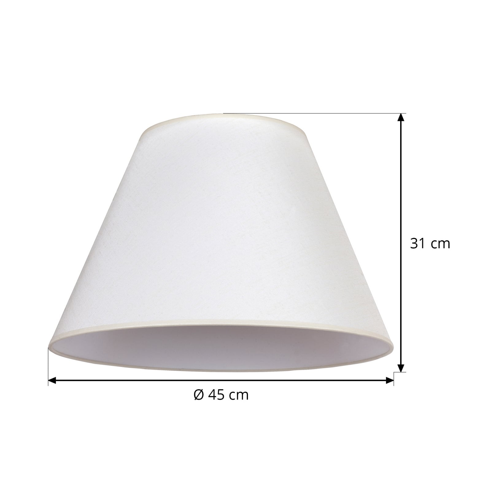 Lampskärm Pseudosofia f. golvlampa ecru/struktur