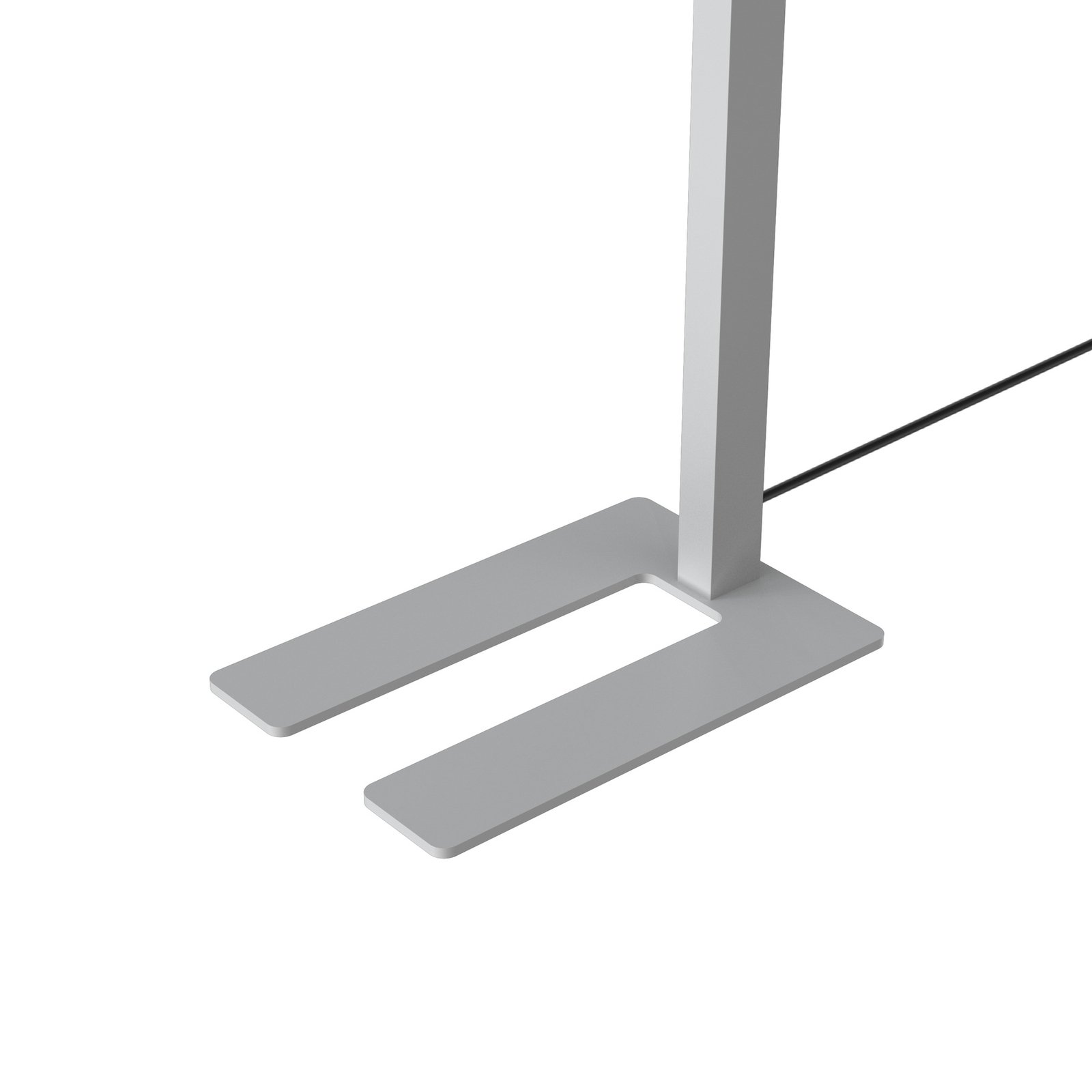 Arcchio Lampadaire LED Timon, 54W, argent, hauteur 195 cm