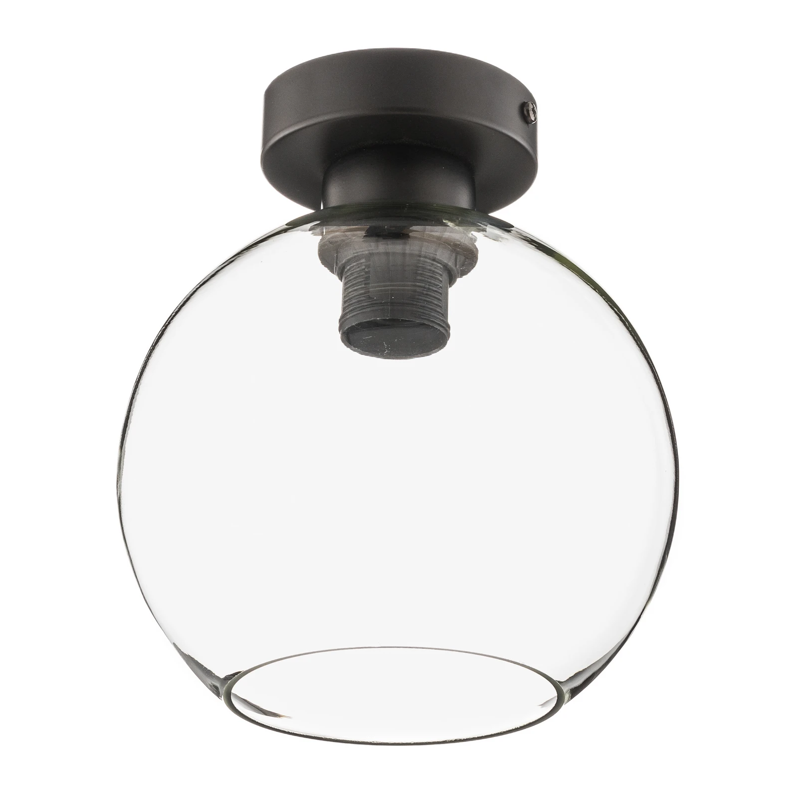Deckenleuchte Sofia mit klarem Glasschirm