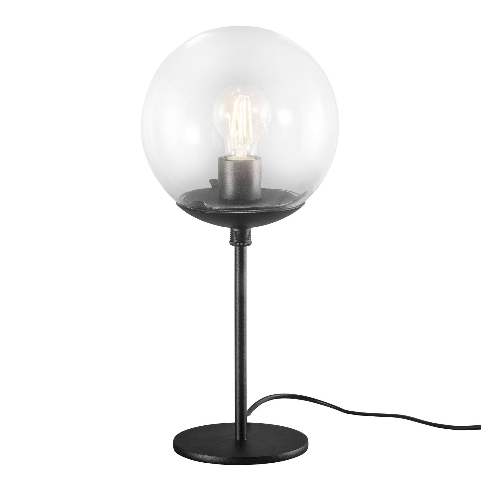 Image of Lampe à poser Global Ø 20 cm noire 8058983363584