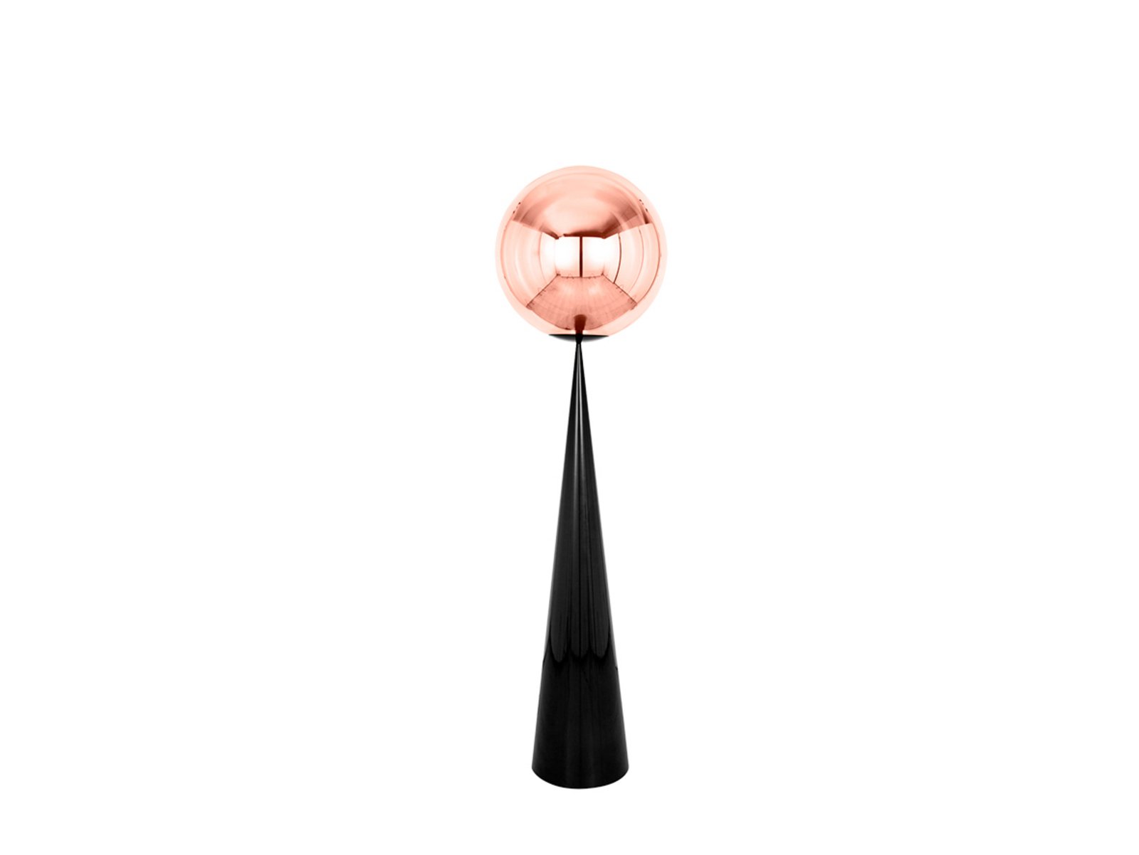 Globe Fat Lampadar Copper/Black - Tom Dixon