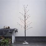LED-dekorationstræ Tobby Tree IP44 brun højde 120 cm