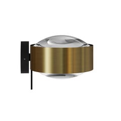 Puk! 120 Wall LED bodovka čočky čirá mosaz/černá