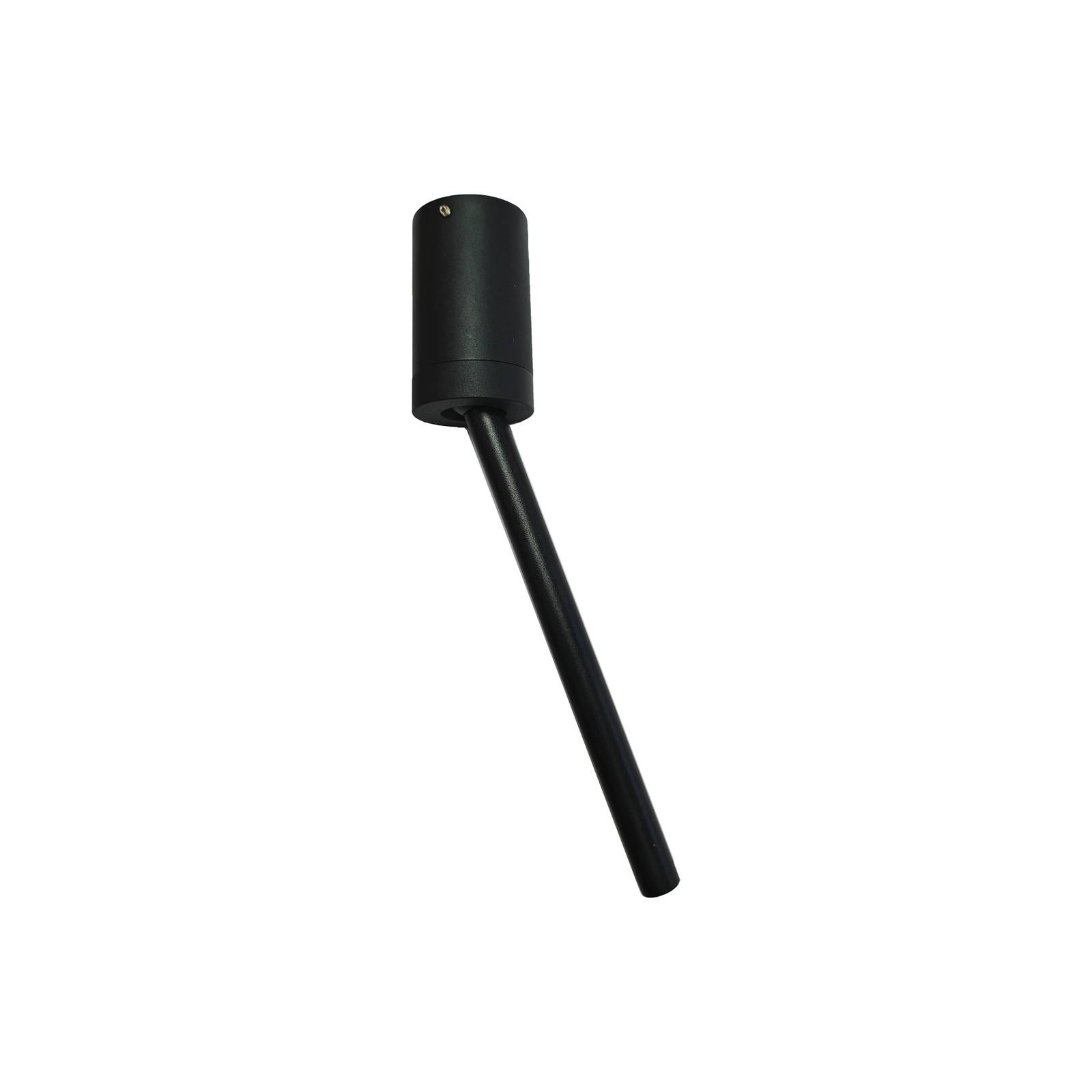 E-shop Stropné bodové svietidlo Zenia LED, čierne, výška 28,5 cm