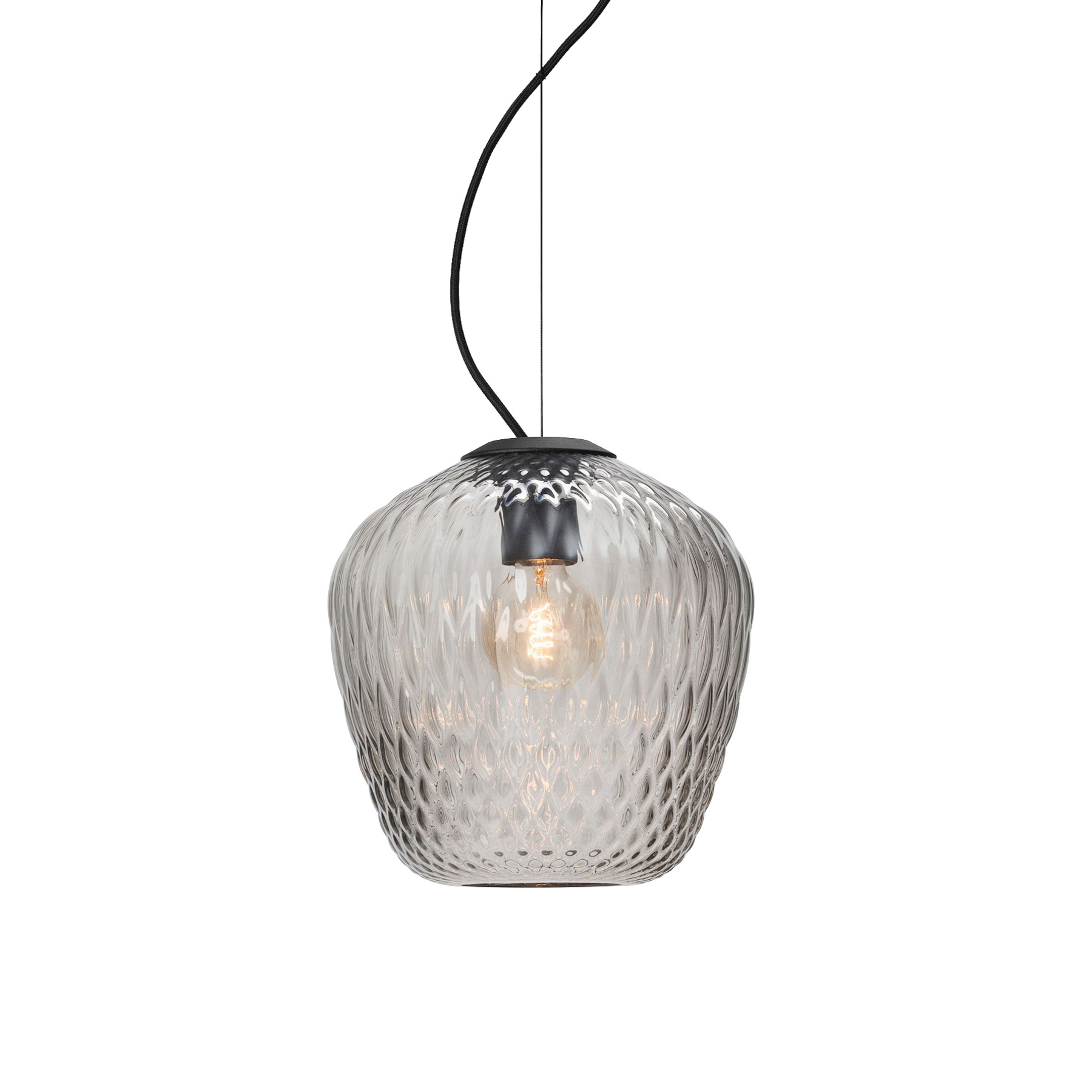 Lampada a sospensione Blown SW3 argento - &Tradition