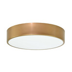 Deckenleuchte Cleo, IP20, goldfarben, Metall, E27