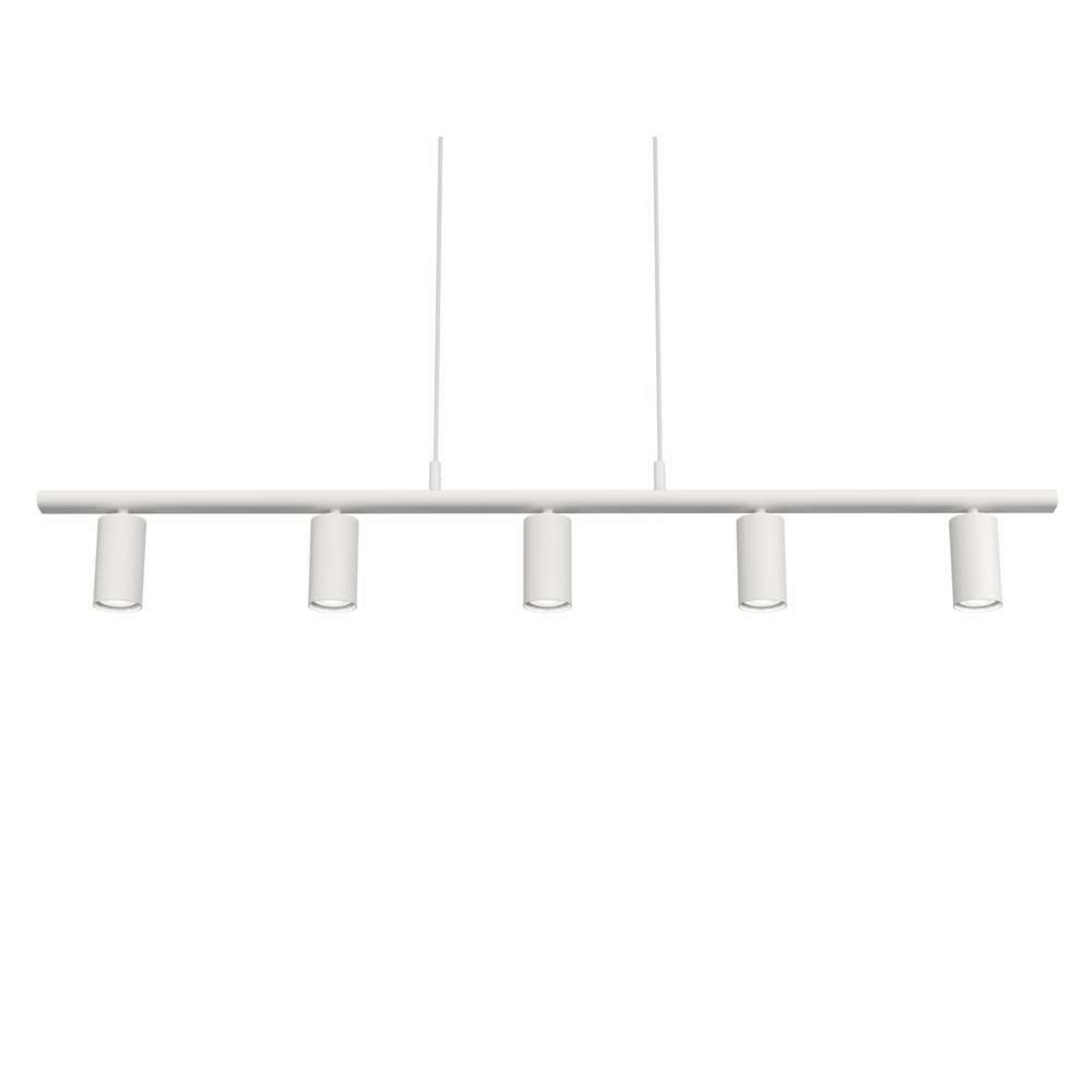 Lucy 5 Hanglamp Matt White - Belid