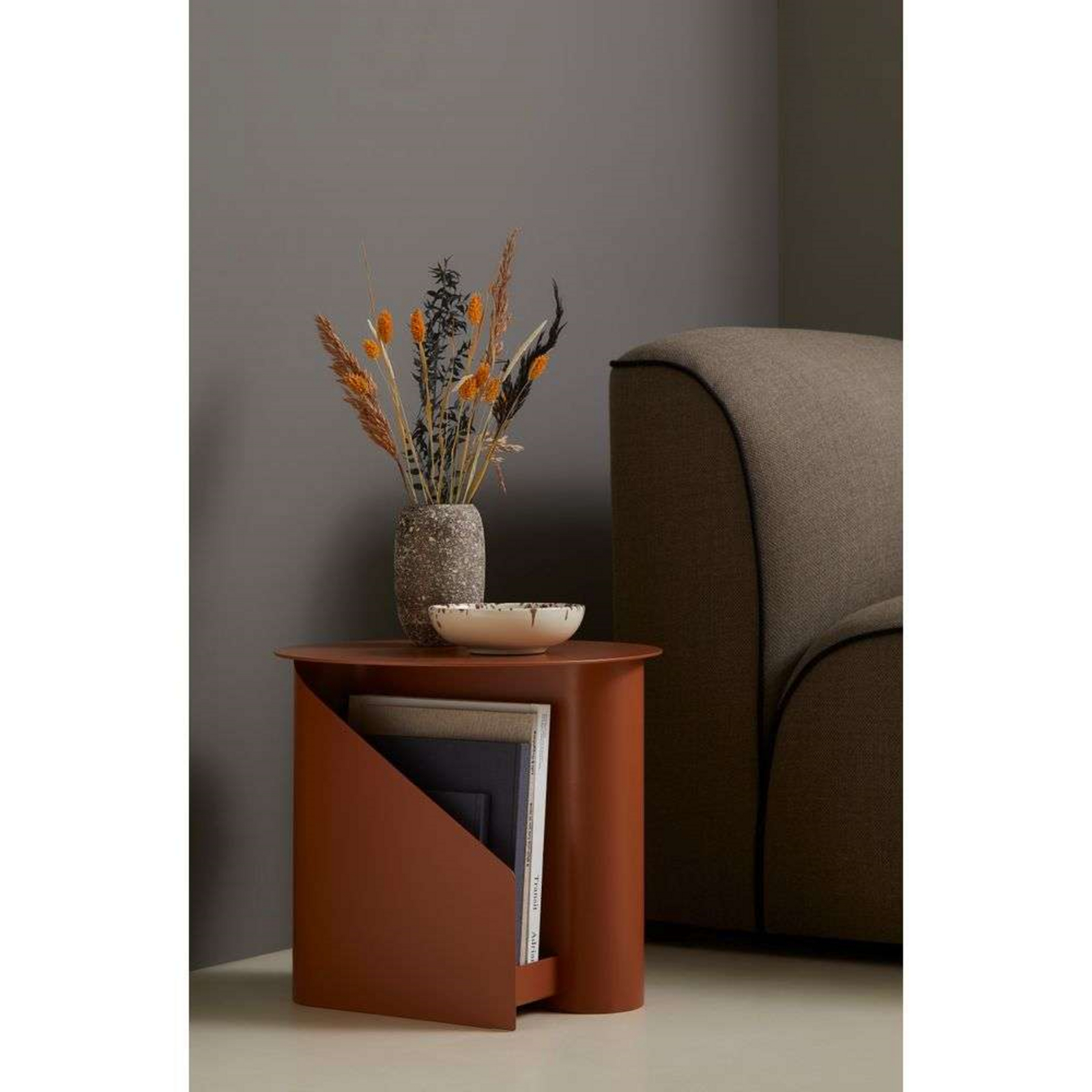 Sentrum Side Table Burnt Orange - Woud