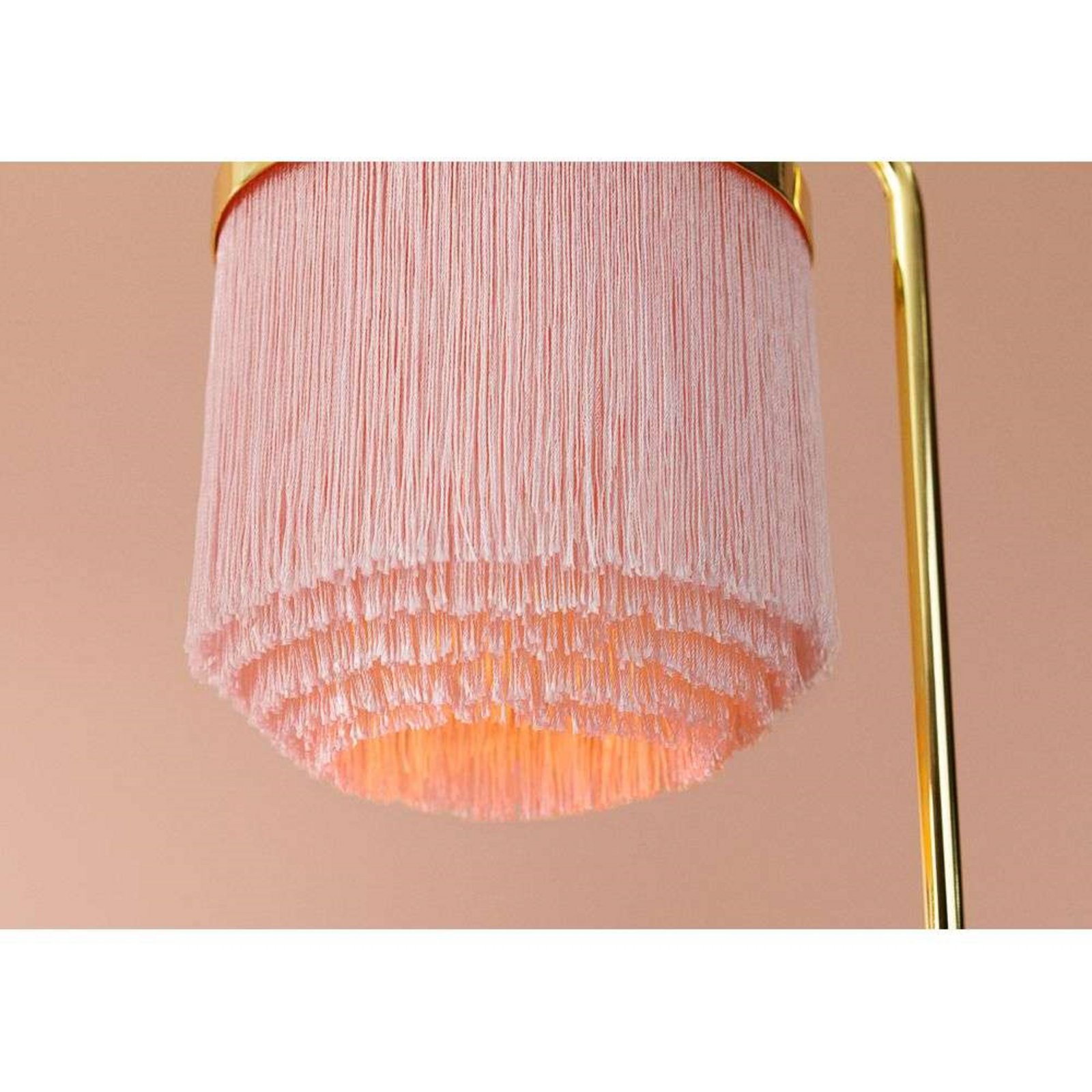 Fringe Bordslampa Pale Pink - Warm Nordic