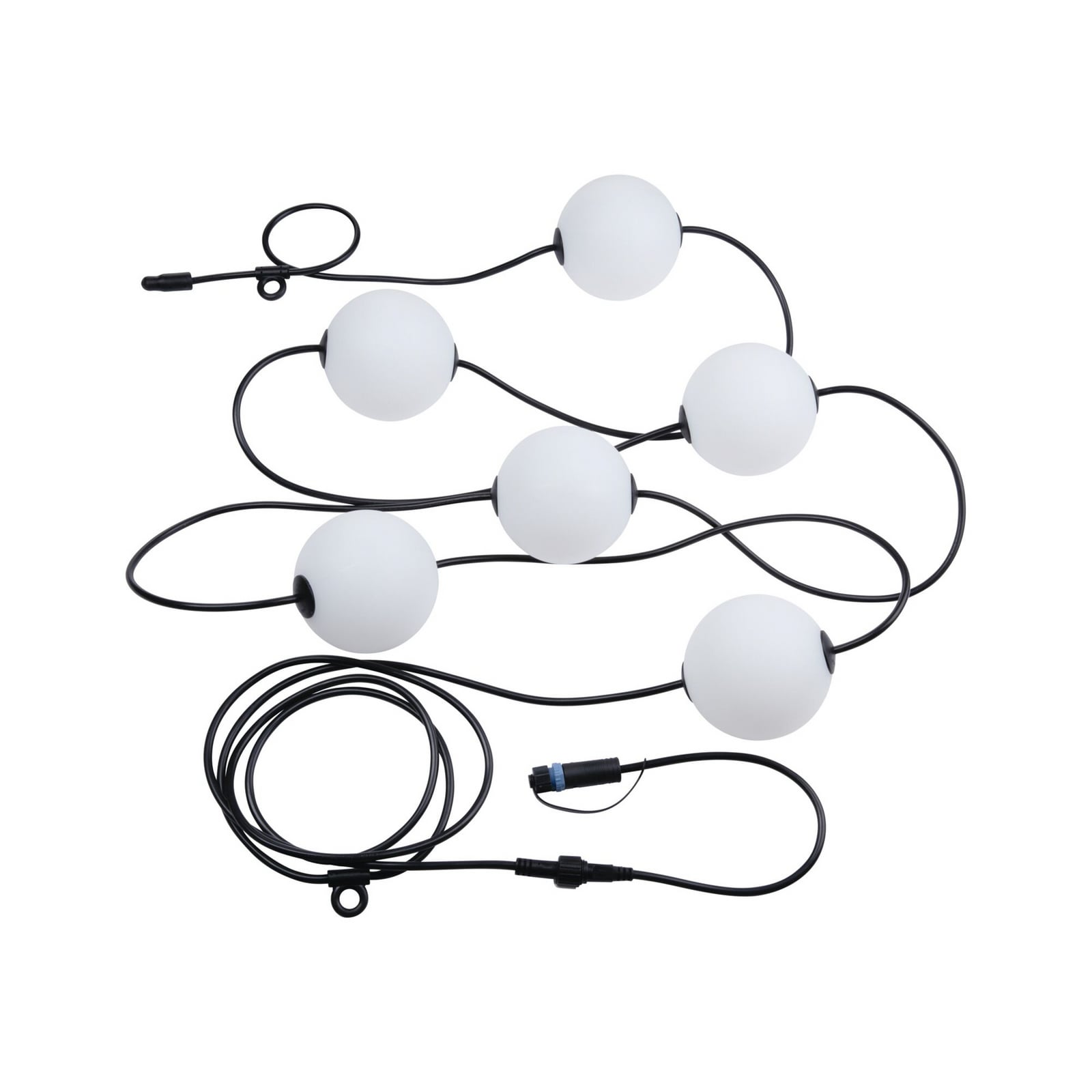 Paulmann Plug &amp; Shine lyslenke Naima basissett, 6 m, IP67