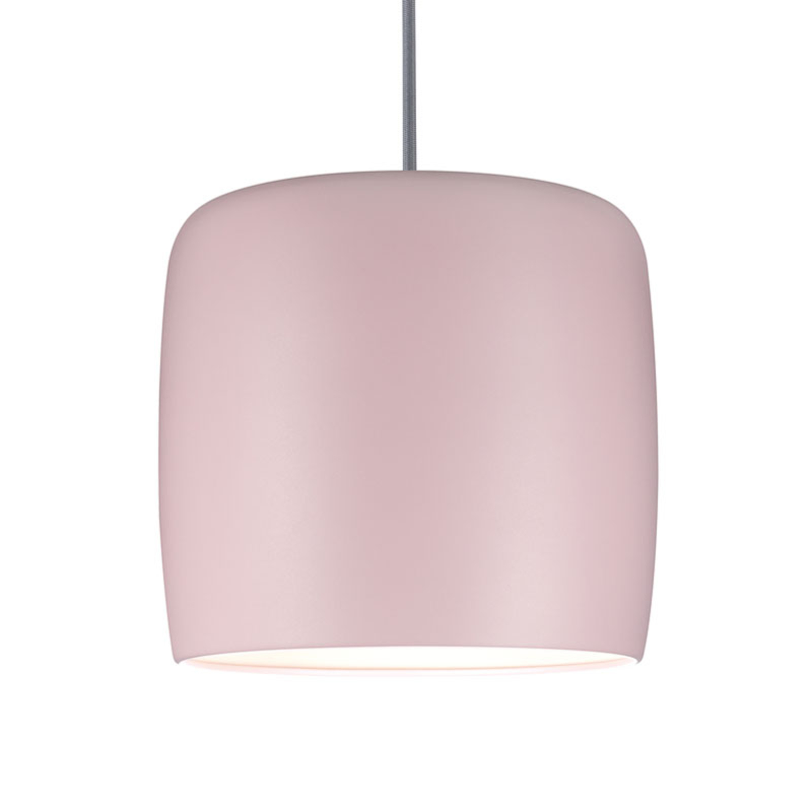 Paulmann Pien metal lampshade, matt pink, for Living / Dining Room, metal, H: 23 cm